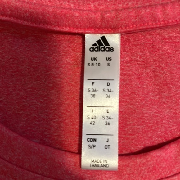 Adidas crop top tee! Basically brand new - Picture 2 of 2